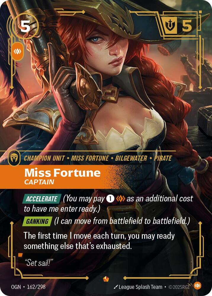 Miss Fortune - Captain - 162/298 - Epic