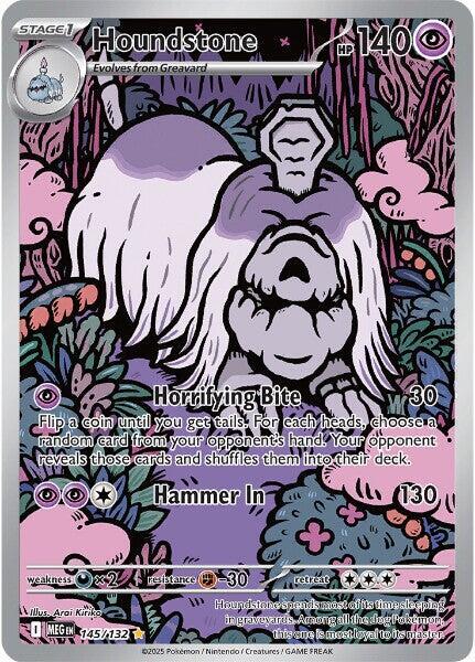 Houndstone - 145/132 - Illustration Rare
