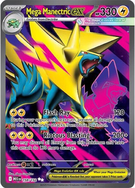 Mega Manectric ex - 158/132 - Ultra Rare
