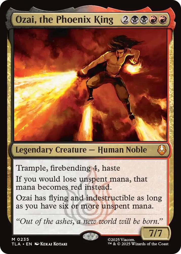 Ozai, the Phoenix King - 235 - Mythic