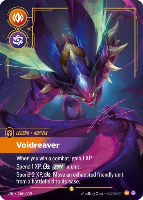 Kha'Zix - Voidreaver (Signature) - 236*/219 - Showcase