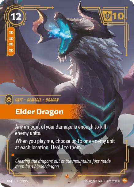 Elder Dragon - 118/219 - Epic
