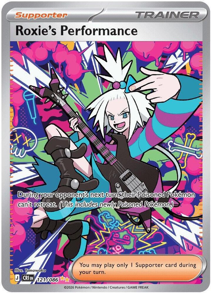 Roxie's Performance - 121/086 - Special Illustration Rare