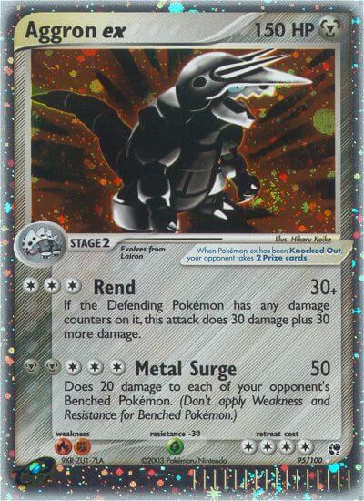 Aggron ex - 95/100 - Ultra Rare