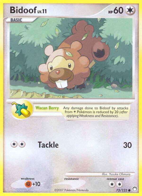 Bidoof - 73/123 - Common