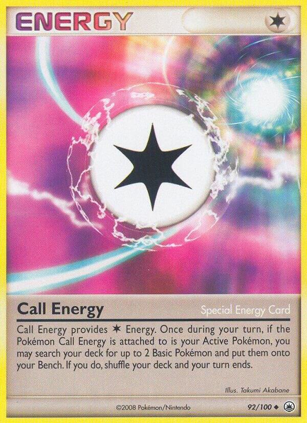 Call Energy - 92/100 - Uncommon (Jason Martinez)