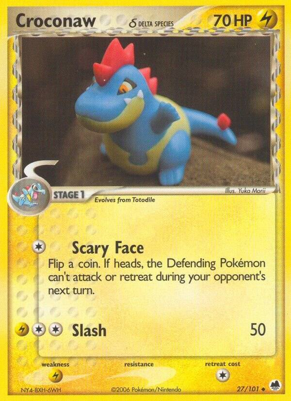 Croconaw (Delta Species) - 27/101 - Uncommon