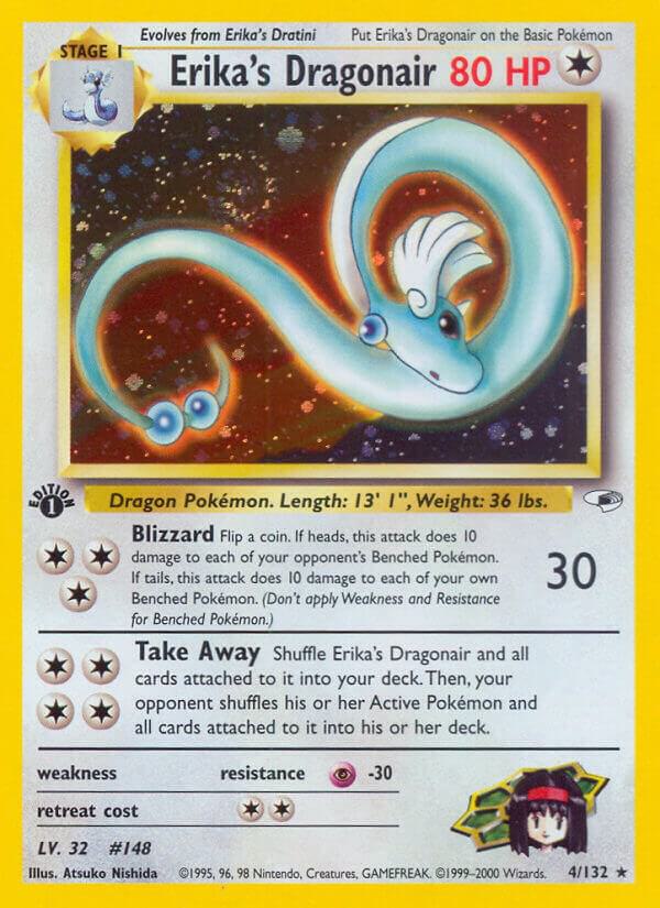 Erika's Dragonair - 004/132 - Holo Rare