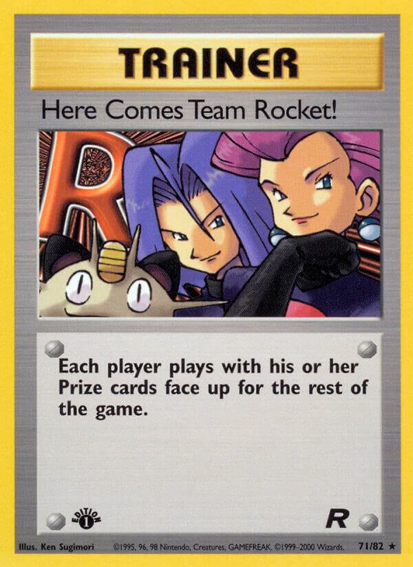 Here Comes Team Rocket! (71) - 71/82 - Rare