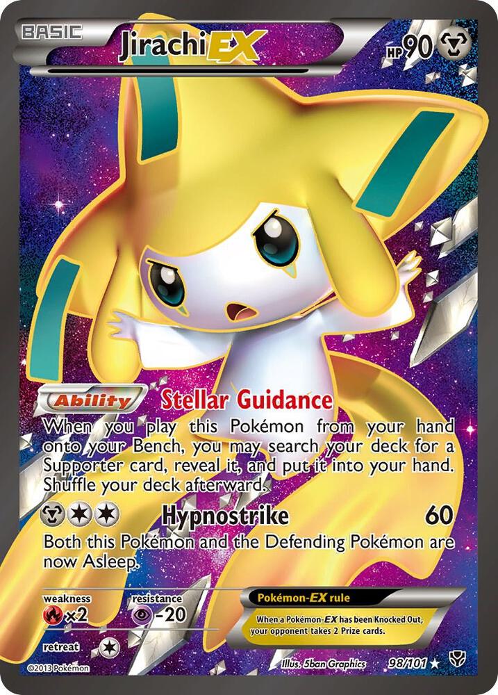 Jirachi EX (98 Full Art) - 98/101 - Ultra Rare