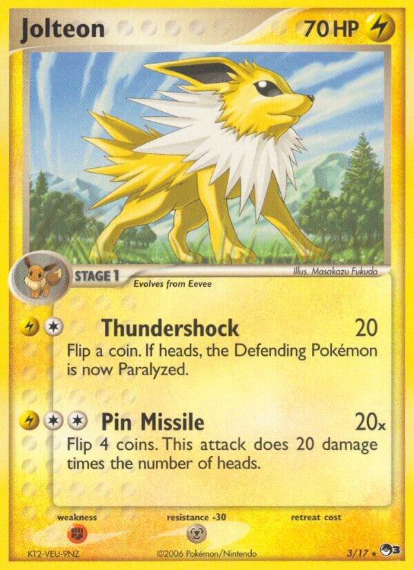 Jolteon - 003/017 - Rare
