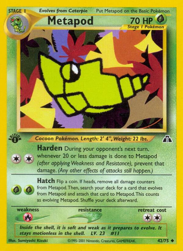 Metapod - 42/75 - Uncommon