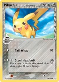 Pikachu (Delta Species) - 79/110 - Common