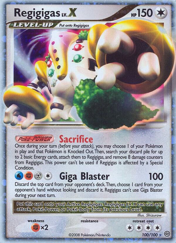 Regigigas LV.X - 100/100 - Ultra Rare