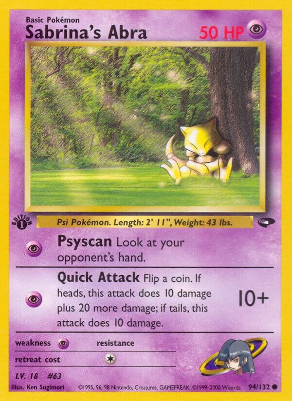Sabrina's Abra (94) - 094/132 - Common