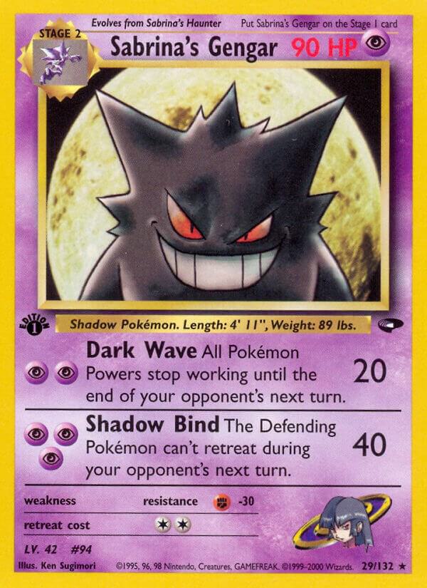 Sabrina's Gengar - 029/132 - Rare