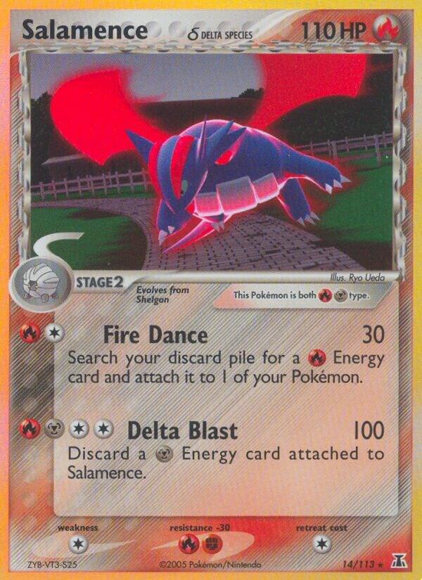 Salamence (Delta Species) - 14/113 - Holo Rare
