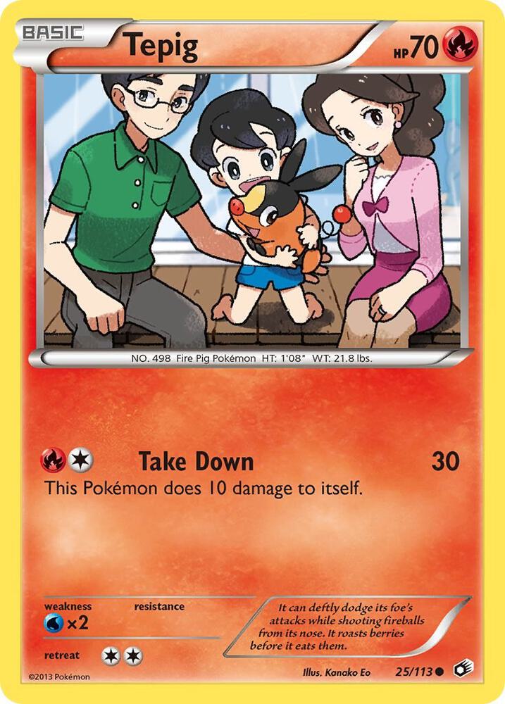 Tepig - 25/113 - Common