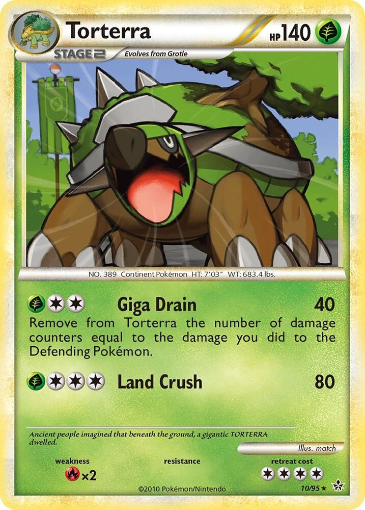 Torterra - 10/95 - Holo Rare