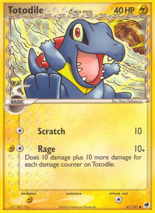 Totodile (Delta Species) - 67/101 - Common