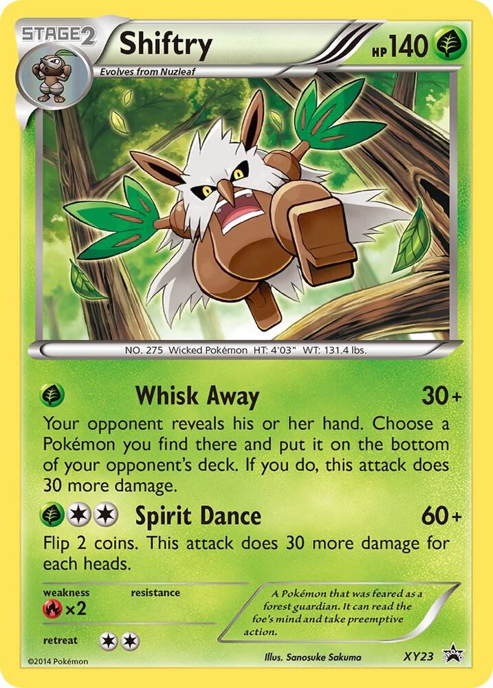 Shiftry - XY23 - XY23 - Promo