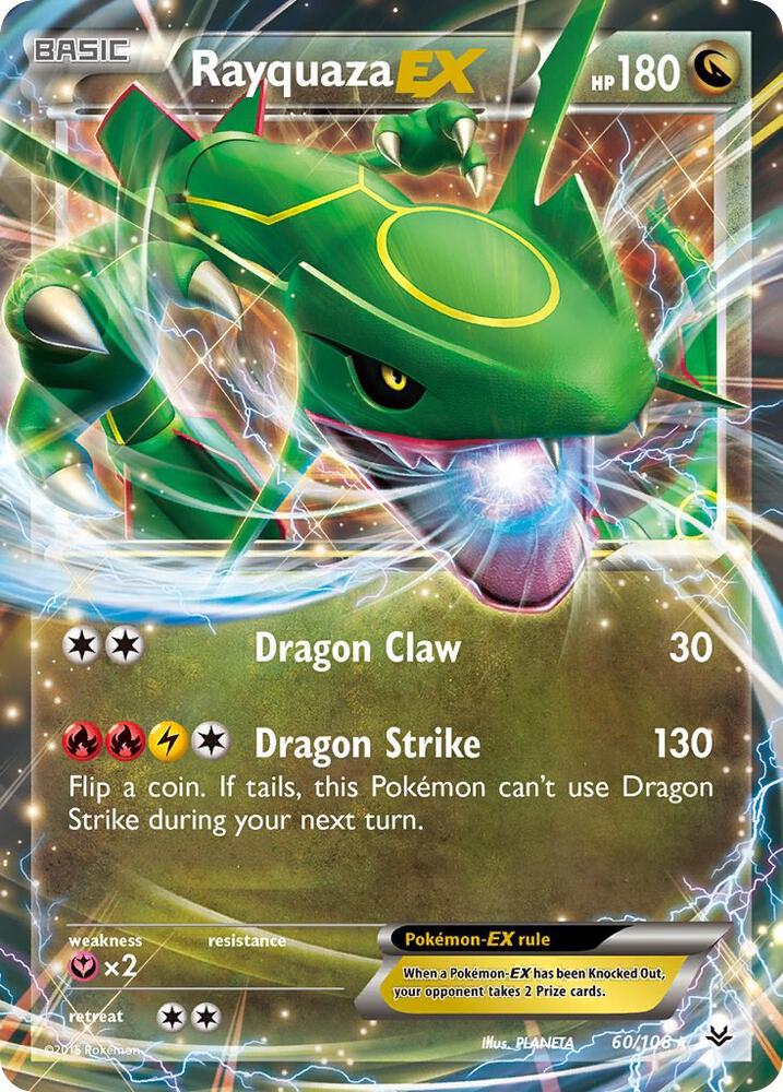 Rayquaza EX (60) - 60/108 - Ultra Rare