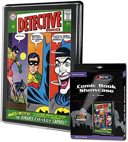 COMIC BOOK SHOWCASE SILVER UV
