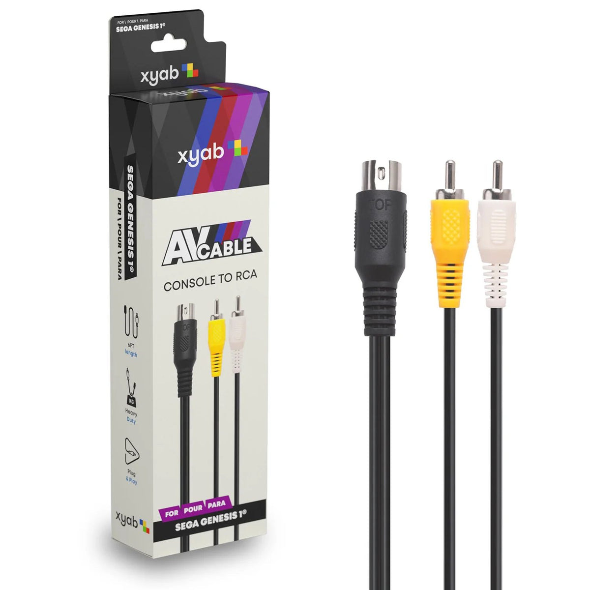 AV Composite Cable - Genesis® 1st Gen