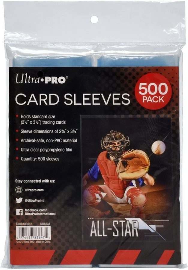 CARD SLEEVES STOR SAFE 0500ct