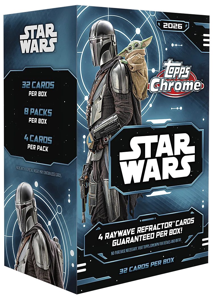 2026 TOPPS STAR WARS CHROME VALUE BOX