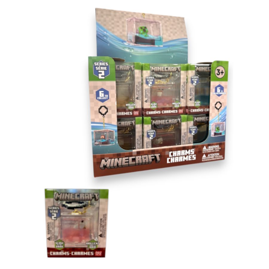 Minecraft - Glow in the Dark Charms (Assortment)