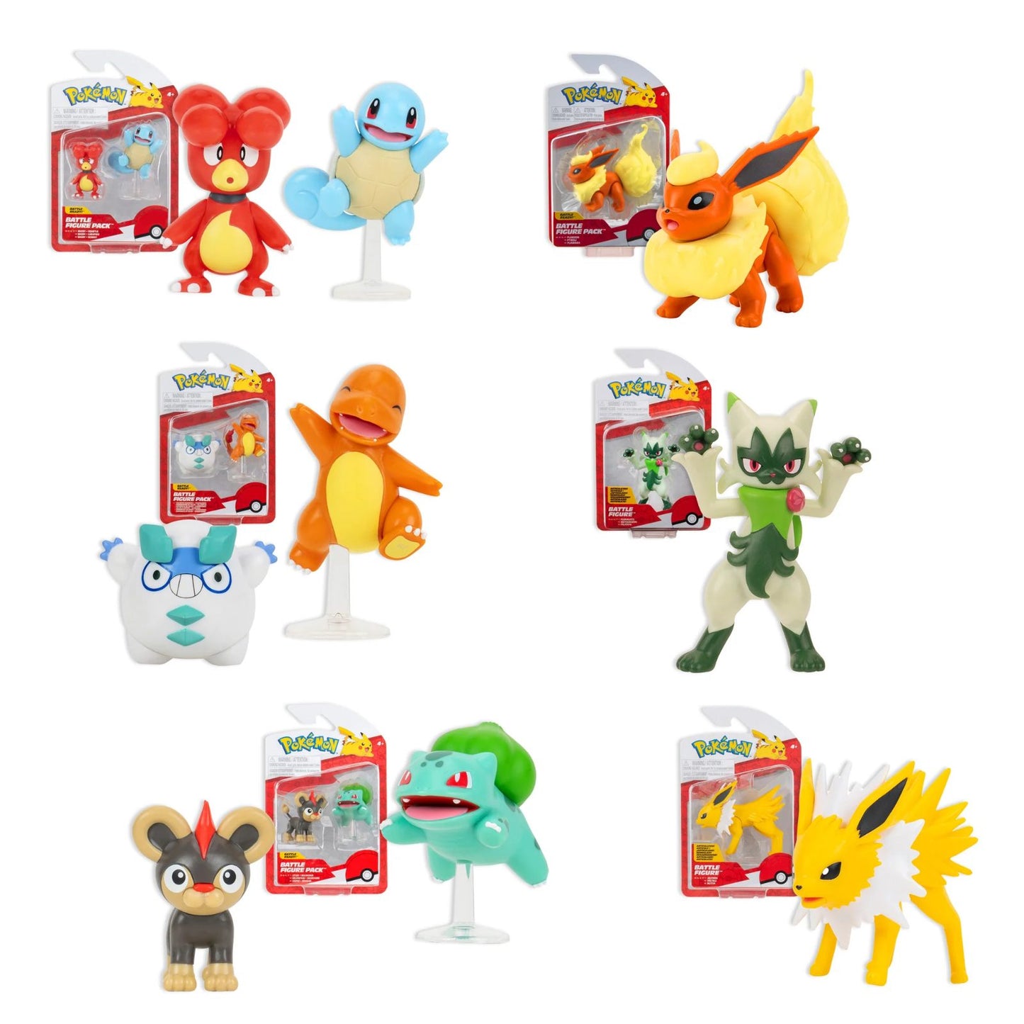 Pokémon Double Battle Figures