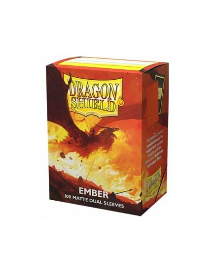 DRAGON SHIELD MATTE DUAL EMBER ALARIC 100ct