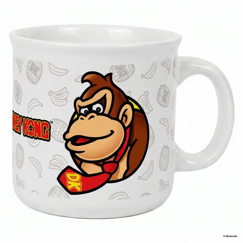 Donkey Kong - DK & Diddy Faces - 20 oz Camper Mug