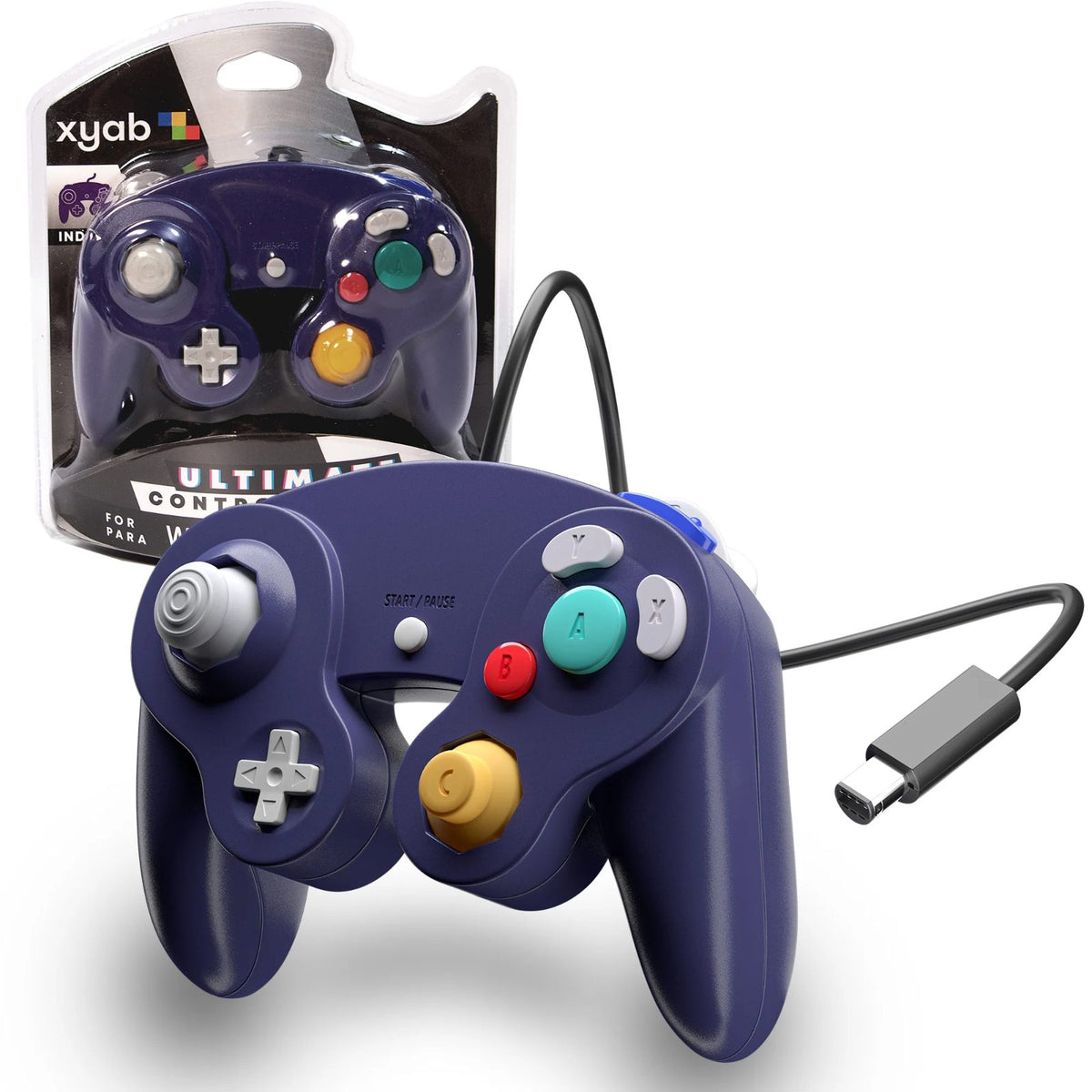 Wired Controller - Purple - Gamecube / Wii / Wii U / Switch