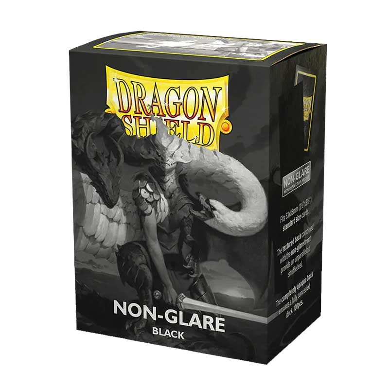 DRAGON SHIELD MATTE NON-GLARE BLACK 100ct