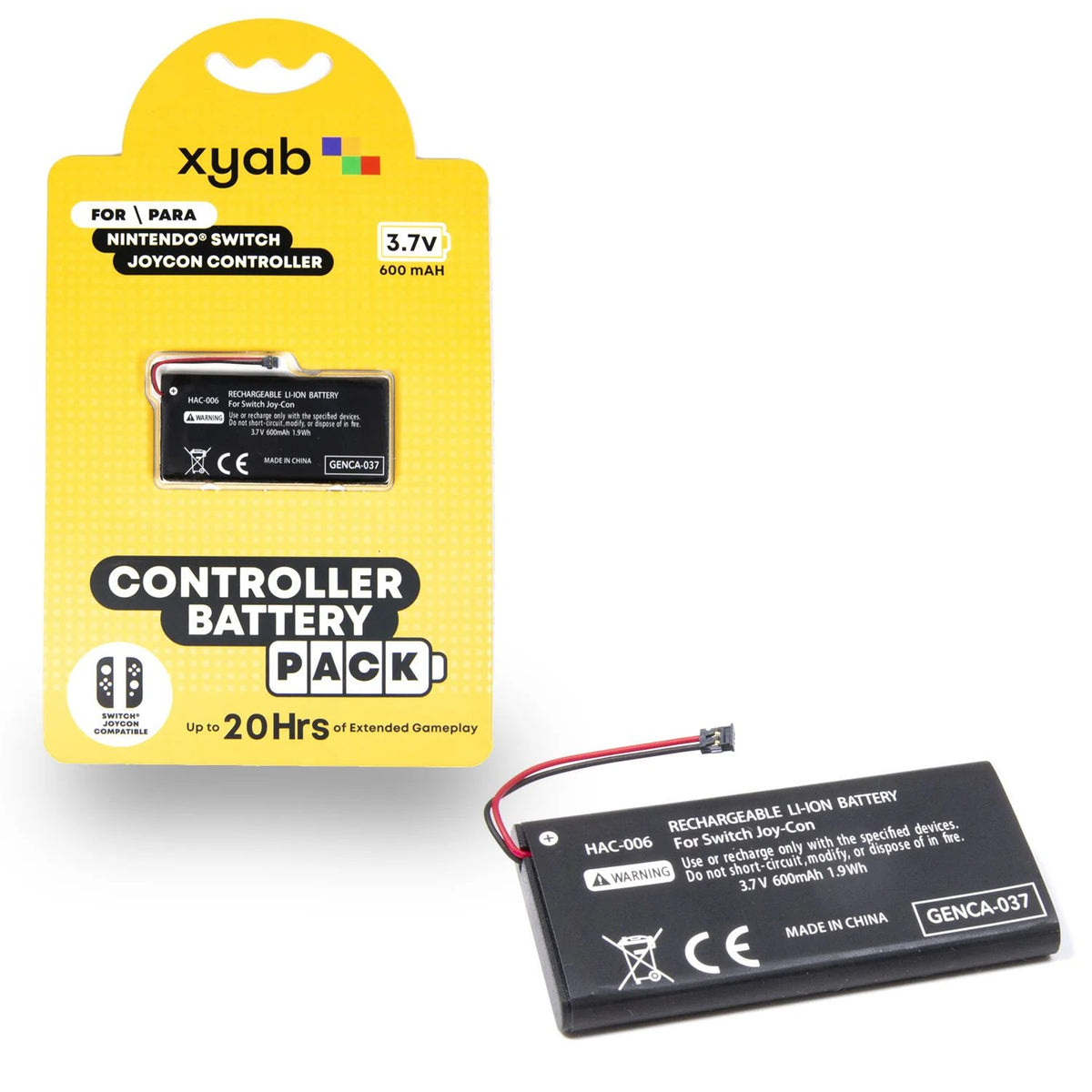 Rechargeable Battery Pack Switch Joycon®