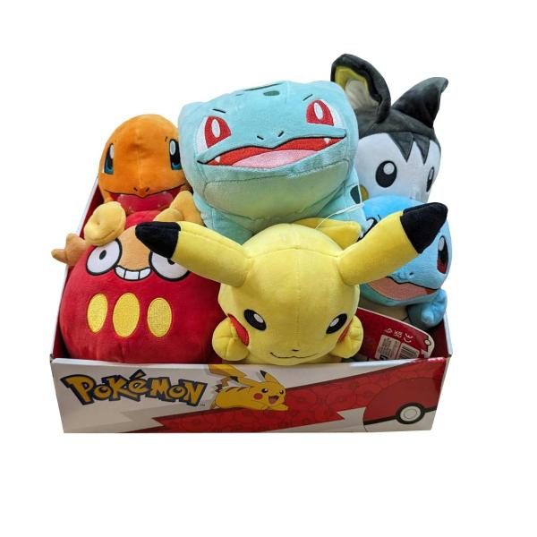 POKEMON 8 INCH PLUSH (ASSORTMENT)