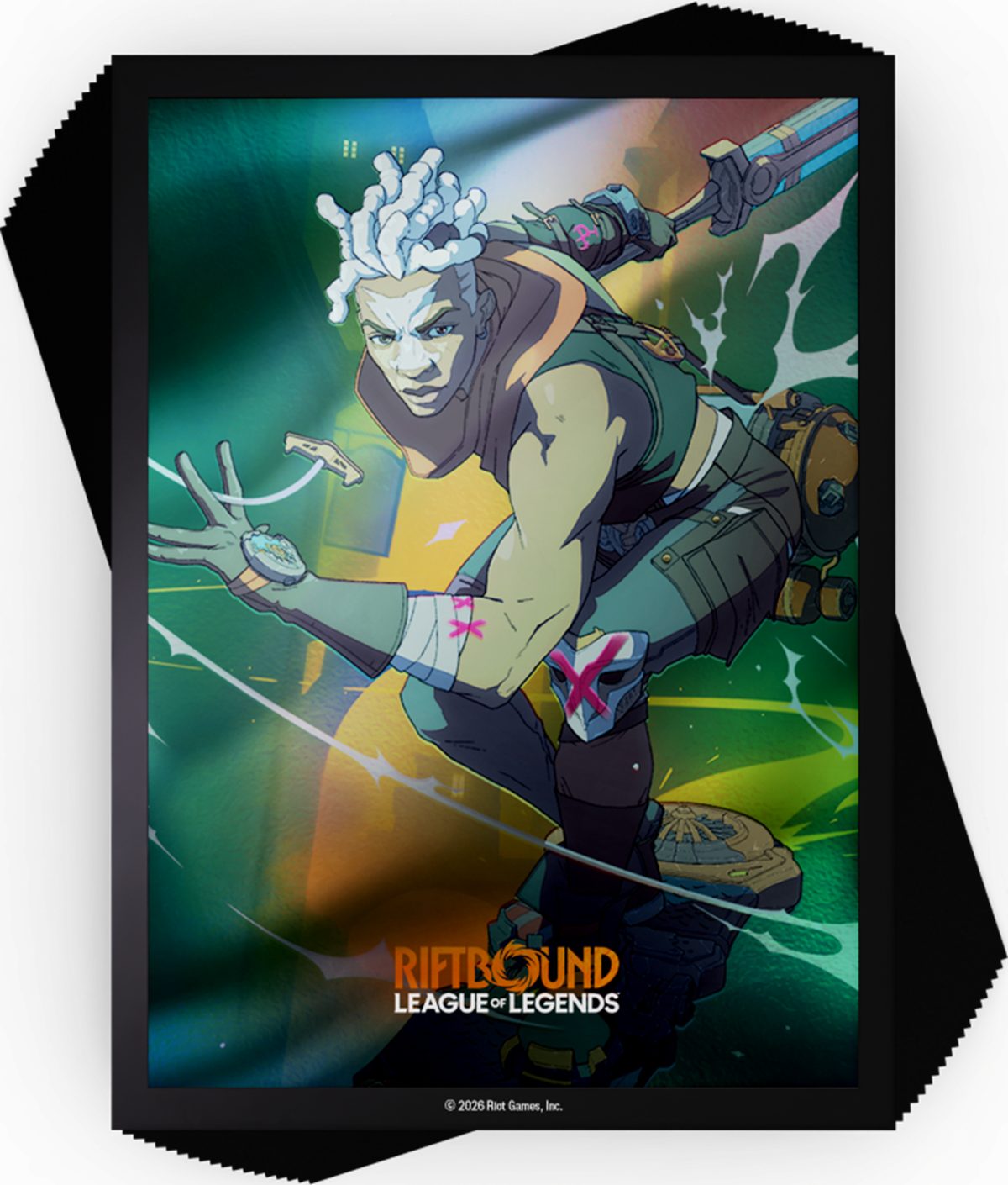 RIFTBOUND LEAGUE OF LEGENDS TCG RADIANCE ART SLEEVES #1 100CT