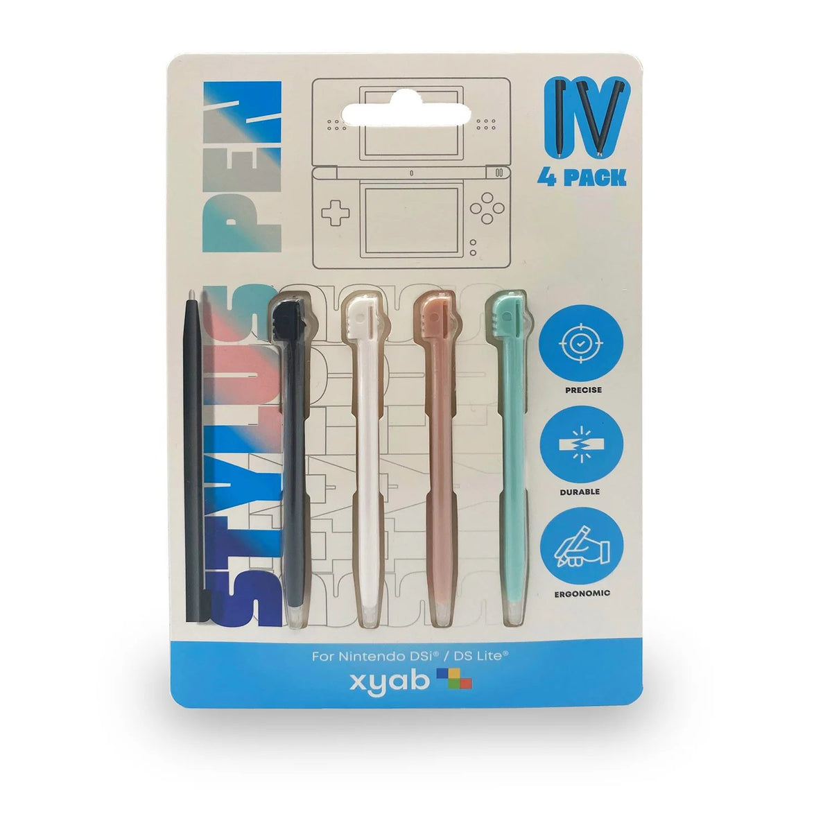 4 Pack Plastic Stylus Nintendo DSI / DS Lite