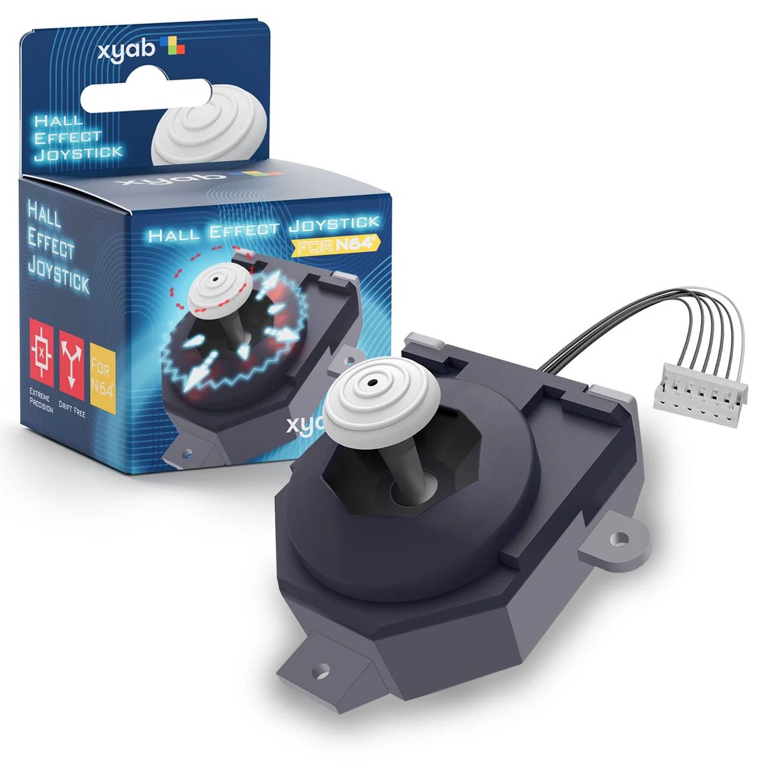 Hall Effect Joystick Assembly - Nintendo 64 N64