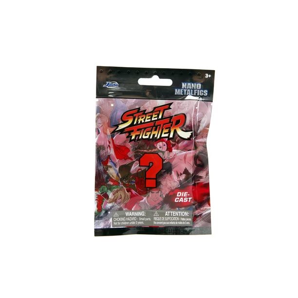 1.65©© NANO METAL STREET FIGHTER BLIND BAGS 24ct