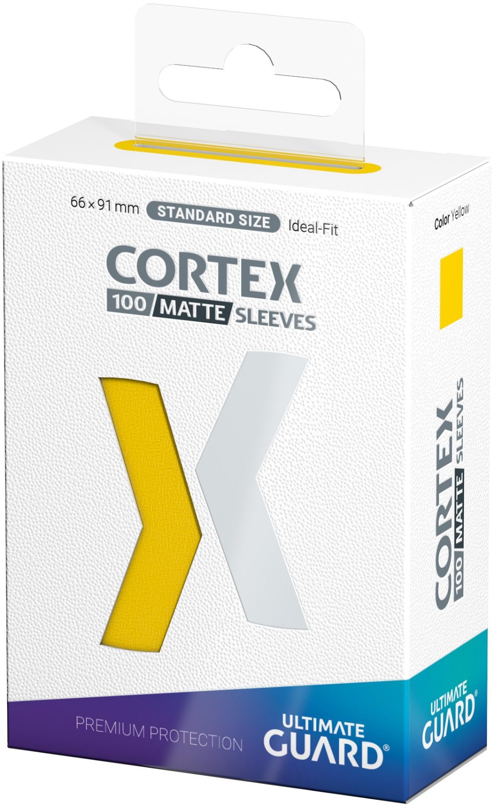UG SLEEVES CORTEX STANDARD MATTE YELLOW 100CT