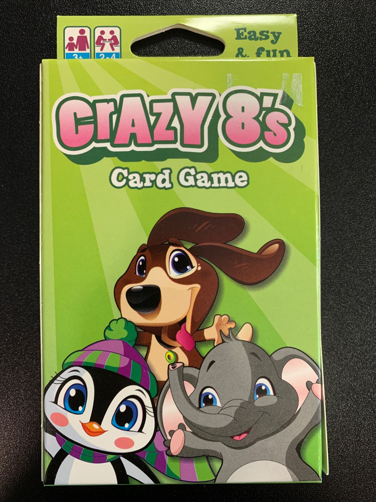 CLASSIC KIDS CARD GAMES - CRAZY 8