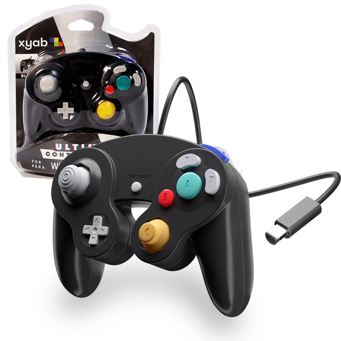 Wired Controller - Black - Gamecube / Wii / Wii U / Switch