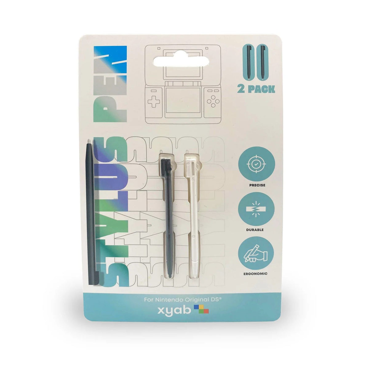 2 Pack Plastic Stylus Nintendo DS