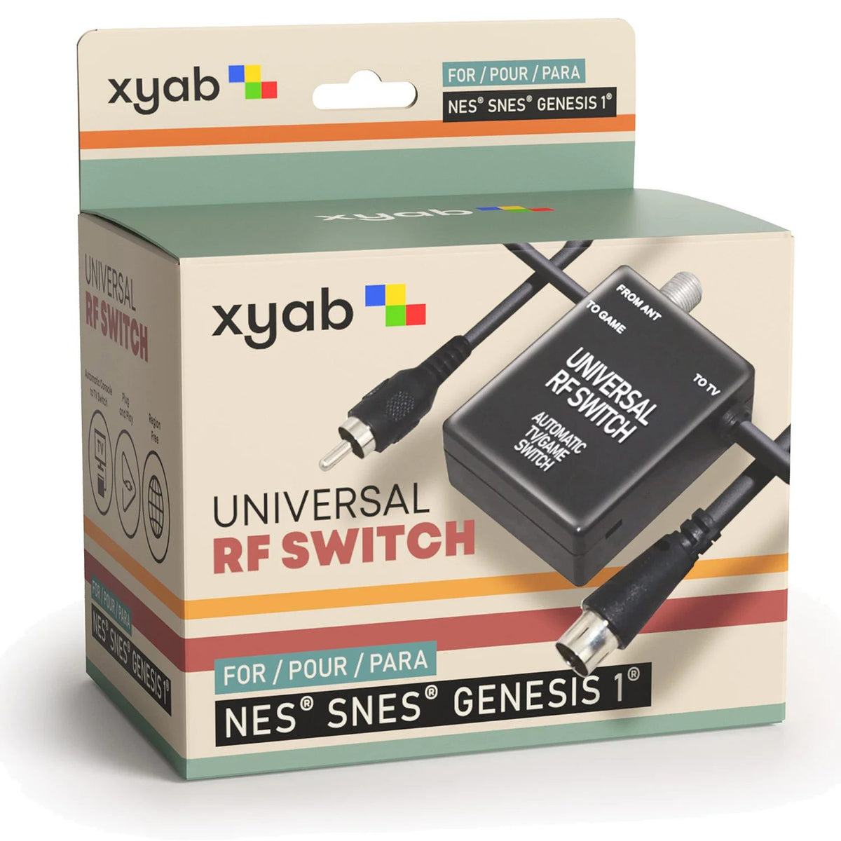 Universal RF Switch - NES - SNES - Genesis® 1st Gen