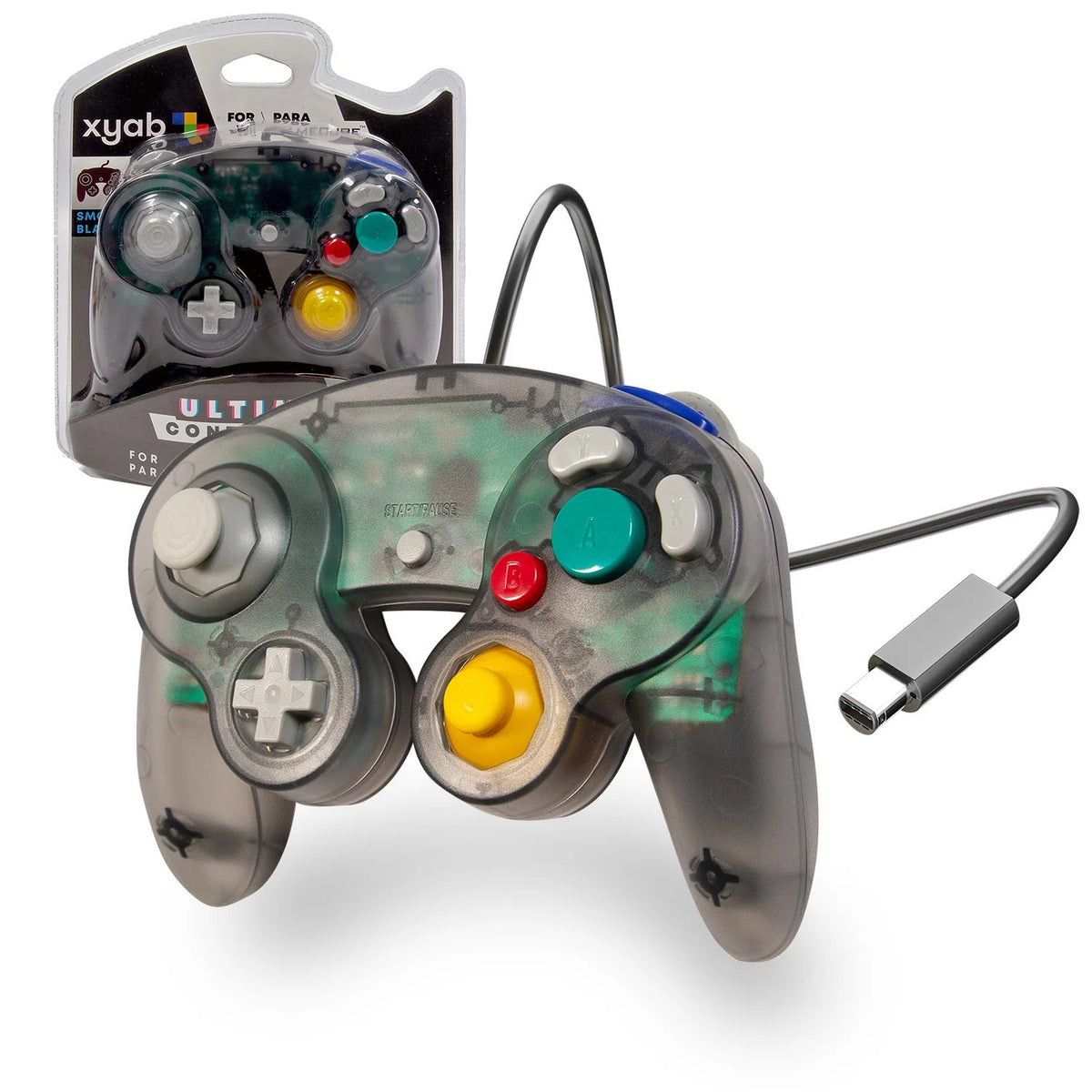 Wired Controller - Black - GameCube / Wii / Wii U / Switch
