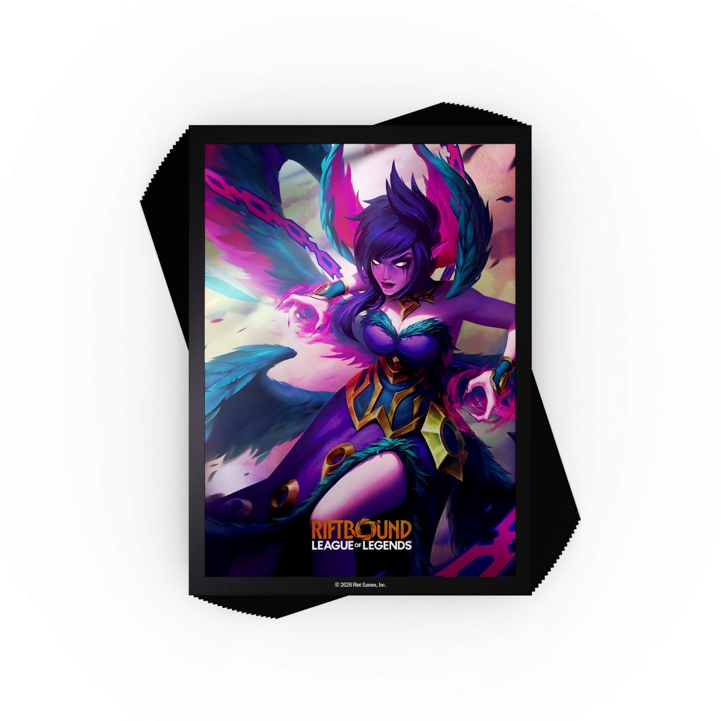 RIFTBOUND LEAGUE OF LEGENDS TCG VENDETTA ART SLEEVES #4 100CT