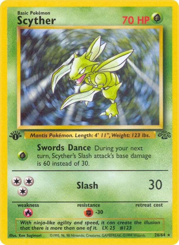 Scyther (26) - 26/64 - Rare